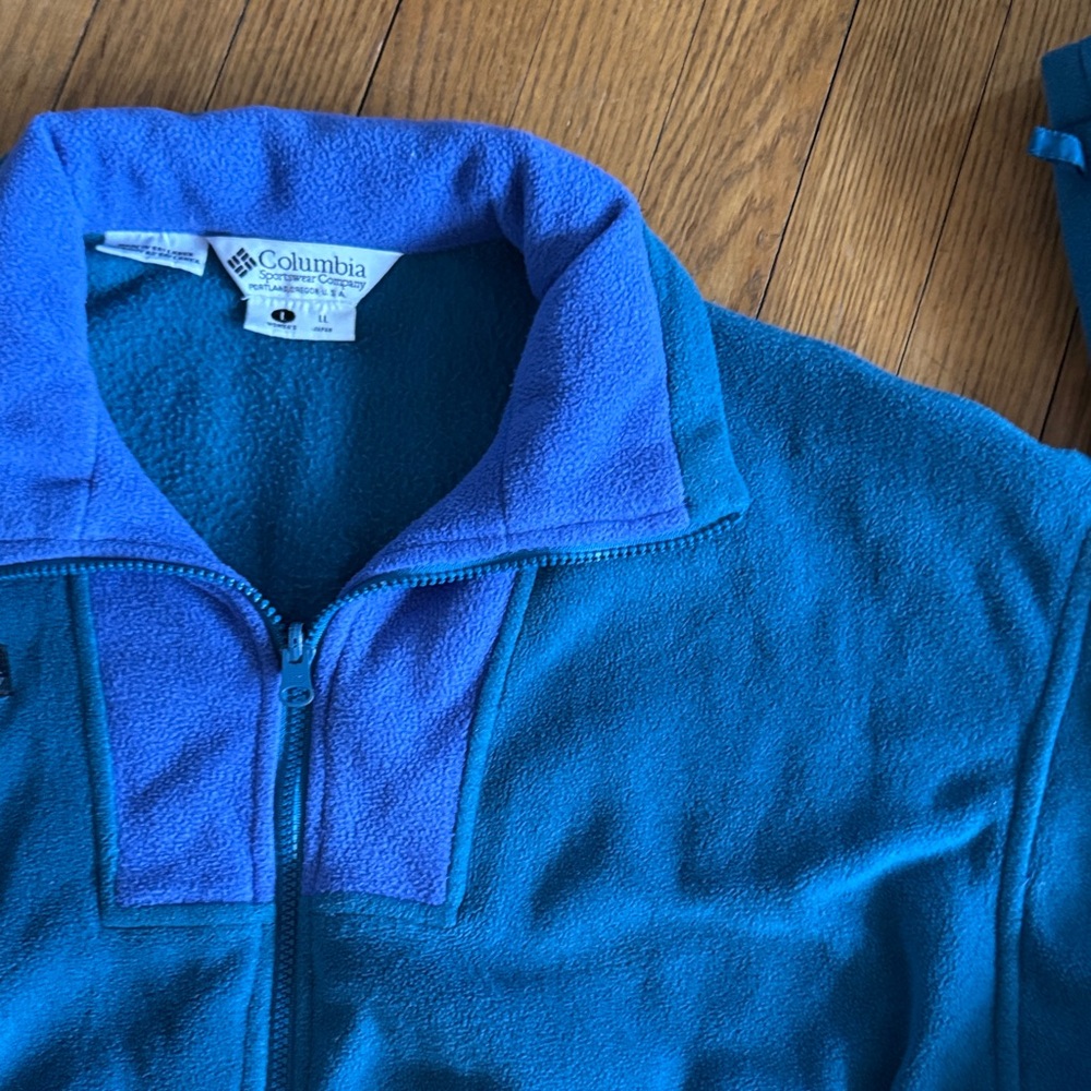 Columbia fleece tunic